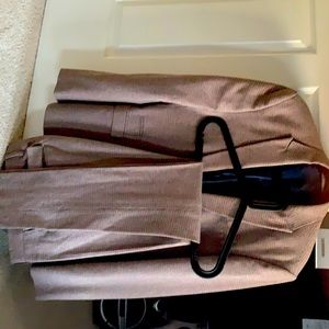 ASOS suit with lined jacket in pale pink